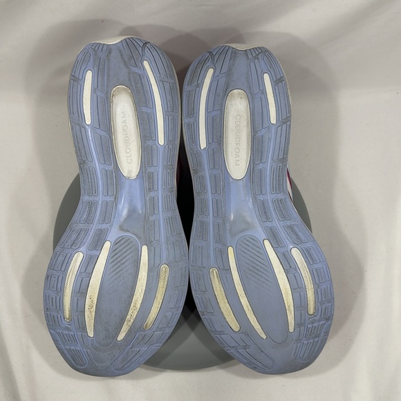 Adidas Women's Fuchsia/Blue/White RunFalcon 3.0 Running Shoe (HP6651) Size 10 - Picture 8 of 9